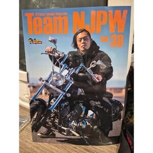 Official Fanclub Magazine Team NJPW vol 38 Akira Fujita New Japan Pro Wrestling